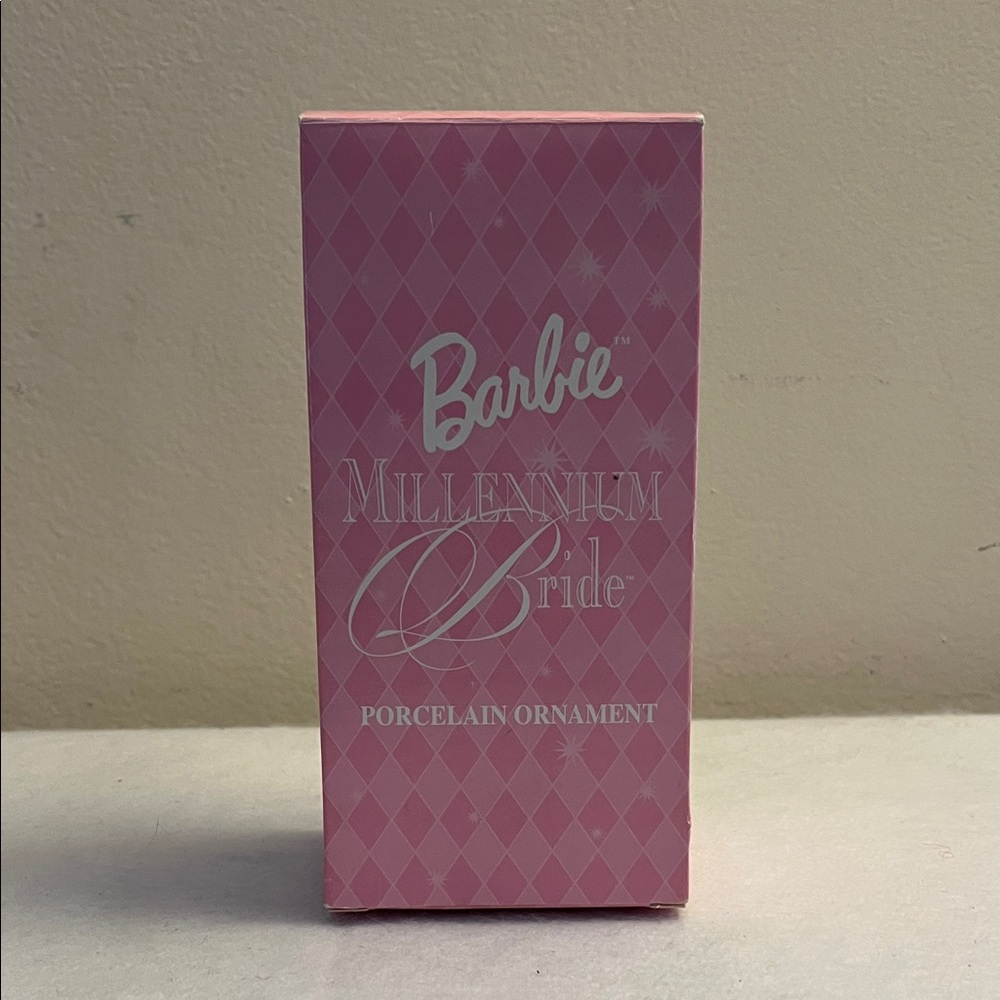 Barbie Millennium Bride  Avon Porcelain Ornament 2000 NWOT